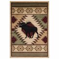 United Weavers Of America Cottage Elka Beige Area Rectangle Rug, 7 ft. 10 in. x 10 ft. 6 in. 2055 40626 912